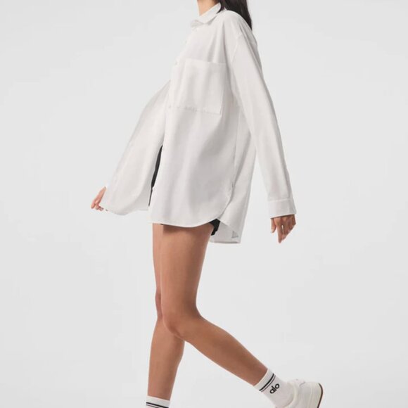 NWT Alo Yoga Dreamscape Button Down Long Sleeve - XS - Picture 9 of 9